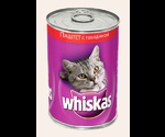 Whiskas (Вискас)Консервы Для Кошек Паштет с Говядиной 400Г