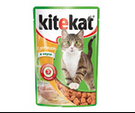 Влажный Корм Kitekat (Китекат) Для Кошек Курица в Соусе 100г (1*24)