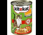 Kitekat (Китекат) Консервы Для Кошек Холодец с Курицей 400Г 