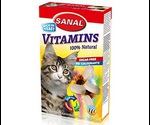 Витамины Sanal (Санал) Vatamins (Витаминс) Для Кошек 100 Таблеток 