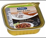 Консервы Dr.Clauder`s (Доктор Клаудер) Premium Cat Food Goose & Liver Для Кошек Гусь с Печенью 100г Лоток