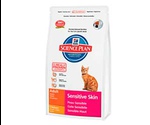 Сухой Корм Hills (Хилс) Science Plan Feline Adult Sensitive Skin Chicken Для Кошек с Чувствительной Кожей 5кг