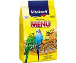 Корм Vitakraft (Витакрафт) Premium Menu Vital Для Волнистых Попугаев Основной 500г (1*6)