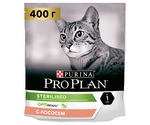 Сухой Корм Pro Plan (ПроПлан) Для Кастрированных Котов и Стерилизованных Кошек Лосось Sterilised OptiRenal 400г