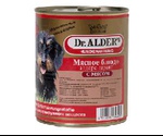 Консервы Dr.Alders (Доктор Алдерс) Гарант Для Собак Мясное Блюдо Из Говядины 800г