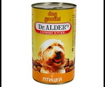 Консервы Dr.Alders (Доктор Алдерс) Dog Garant Дог Гарант Для Собак Сочные Кусочки Птица 1,2кг