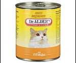 Консервы Dr.Alders (Доктор Алдерс) Cat Garant Гарант Для Кошек Птица Сочные Кусочки в Соусе 800г