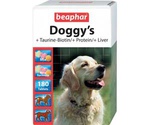 Витамины Для Собак Beaphar (Беафар) Doggys Mix Taurine, Biotin, Protein and Liver Микс 180шт 12568