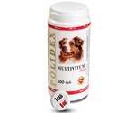 Витамины Для Собак Polidex (Полидэкс) Multivitum Plus Мультивитамин 500шт