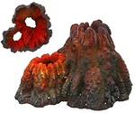 Аквадекор Для Распылителя Для Аквариума Aquael (Акваэль) Скала Вулкан Красный Кратер 202096