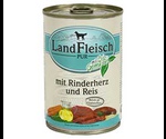 Консервы Dr.Alders (Доктор Алдерс) LandFleisch Ландфляйш Для Собак Деревенское Мясо Сердце с Рисом и Овощами 400г