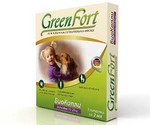 Greenfort Биокапли От Блох Для Собак Средних Пород 20-25кг 1,5мл (1*3) G102 