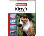 Витамины Для Кошек Beaphar (Беафар) Kitty’s + Protein Протеин Сердечки 180шт 12579