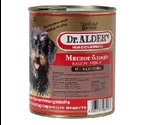 Консервы Dr.Alders (Доктор Алдерс) Гарант Для Собак Мясное Блюдо Из Конины 400г 
