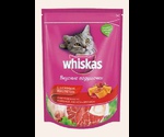 Whiskas (Вискас)Сухой Для Кошек Вкусные Подушечки с Паштетом 