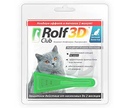 Rolf Club 3D Капли От Блох и Клещей Для Кошек Более 4кг R425 