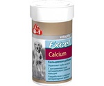 Витамины Для Щенков и Собак 8in1 (8в1) Excel Calcium Для Костей и Зубов Кальций 470таб