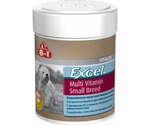 Витамины Для собак Мелких Пород 8in1 (8в1) Excel Multi Vitamin Small Breed Мультивитамины 70таб