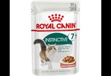 Влажный Корм Royal Canin (Роял Канин) Для Пожилых Кошек Старше 7 Лет Мясные Кусочки в Соусе Feline Health Nutrition Instinctive 7+ Gravy 85г