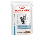 Лечебный Влажный Корм Royal Canin (Роял Канин) Veterinary Care Nutrition Skin & Coat Formula Для Кастрированных Котов и Стерилизованных Кошек с Чувствительной Кожей 100г