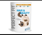Сухой Корм Perfect Fit (Перфект Фит) Hair & Beauty Для Длинношерстных Кошек Красивая Шерсть Курица 190г
