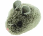 Игрушка Для Кошек Dezzie (Деззи) Мышь Вибрирующая с Розовыми Ушками 8см 5605094