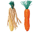 Игрушка Для Грызунов Trixie (Трикси) Морковь и Кукуруза 2шт 15см 6192
