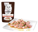 Влажный Корм Gourmet (Гурме) Для Кошек Лосось в Подливе A la Carte a la Florentine 85г (1*24) 