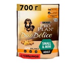 Сухой Корм Pro Plan (ПроПлан) Для Собак Мелких и Миниатюрных Пород Говядина и Рис Duo Delice Small Breed 700г (1*8) 