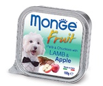 Консервы Monge (Монж) Для Собак Ягненок и Яблоко Fruit Lamb & Apple 100г
