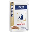 Лечебный Влажный Корм Royal Canin (Роял Канин) Для Кошек При Почечной Недостаточности Курица Veterinary Diet Feline Renal Chicken 85г 