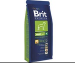 Сухой Корм Brit (Брит) Premium Adult Extra Large XL Для Собак Гигантских Пород Курица с Рисом 15кг