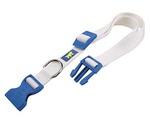 Ошейник Для Собак Крупных Пород Ferplast (Ферпласт) Club Colours C25/70 25мм*45-70см Белый Нейлон