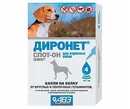 Диронет Спот-Он Капли На Холку От Блох Для Собак 1шт (1*2)