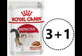 Влажный Корм Royal Canin (Роял Канин) Для Кошек в Соусе Feline Health Nutrition Instinctive Gravy 85г 3 + 1 АКЦИЯ