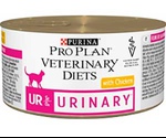 Лечебные Консервы Pro Plan (ПроПлан) Для Кошек При Мочекаменной Болезни (МКБ) Индейка Veterinary Diets UR ST/OX Urinary Purina 195г