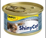 Консервы Gimpet (Джимпет) Shinycat Tuna & Shrimps Для Кошек Тунец с Креветками 70г 