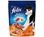 Сухой Корм Felix (Феликс) Для Кошек Двойная Вкуснятина Птица Doubly Delicious Poultry 750г (1*8)