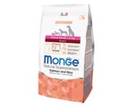 Сухой Корм Monge (Монж) Для собак Миниатюрных Пород Лосось Рис Adult Extra Small Salmon and Rice 2,5 кг