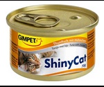 Консервы Gimpet (Джимпет) Shinycat Tuna & Chicken Для Кошек Тунец с Цыпленком 70г 