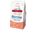 Сухой Корм Monge (Монж) Для Собак Мелких Пород Лосось и Рис Speciality Adult Mini Salmon and Rice 2,5кг