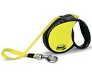 Рулетка Для Собак Средних Пород Flexi (Флекси) Ремень 5м До 25кг Neon Medium Safety Plus
