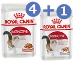 Влажный Корм Royal Canin (Роял Канин) Для Кошек Кусочки в Соусе Feline Health Nutrition Instinctive Gravy 85г + Влажный Корм Royal Canin (Роял Канин) Для Кошек Паштет 85г 4 + 1 АКЦИЯ