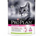 Сухой Корм Pro Plan (ПроПлан) Для Кошек с Чувствительным Пищеварением Ягненок Delicate 400г