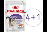 Влажный Корм Royal Canin (Роял Канин) Для Стерилизованных Кошек Паштет Feline Health Nutrition Sterilised Pate 85г 4+1 АКЦИЯ