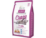 Сухой Корм Brit (Брит) Для Котят Курица и Рис Гипоаллергенный Care Crazy Kitten 2кг