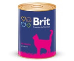 Консервы Brit (Брит) Для Котят Ягненок Premium Lamb For Kitten 340г