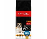Сухой Корм ProPlan (ПроПлан) Для Собак Крупных Пород с Мощным Телосложением Курица 12кг + 2кг АКЦИЯ (1*1)