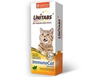 Паста Для Кошек Unitabs (Юнитабс) Для Иммунитета и Улучшения Обмена Веществ Immunocat 120мл U307