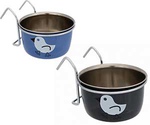 Миска Для Птиц Trixie (Трикси) с Крепежом Стальная 8см 0,2л 54920